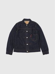 TMT デニム ジャケット メンズ 大戦モデル 1st HQ DENIM TRUCKER JACKET バック センターセパレート 日本製 ティーエムティー カイハラデニム 506XX TJKF24SP01