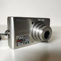 実写美⭕️良品【動作確認済】Nikon COOLPIX S500 メタルグレー 動作〇】Nikon デジタルカメラ Coolpix S500 実写美⭕️良品
