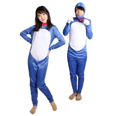 ドラえもん風 なりきり キャラクター 全身タイツ コスプレ 男女兼用