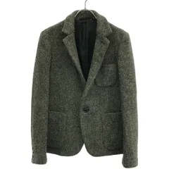 ZUCCA ズッカ HARRIS TWEED ツイードブレザージャケット ZU21FD981 グレー Sのサムネイル