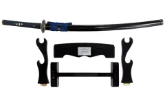 【中古】コスプレ用小物・武器 [単品] 徳川家康 日光助真(模造刀) 「PS4/Switchソフト 信長の野望・新生 with パワーアップキット 40周年記念豪華セット 日光助真セット」 同梱特典