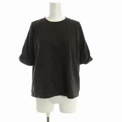 ジャーナルスタンダード JOURNAL STANDARD 24SS 汗ジミ防止天竺ロールアップT Tシャツ カットソー 半袖 茶 ブラウン 24-070-400-9081-1-0 /RO