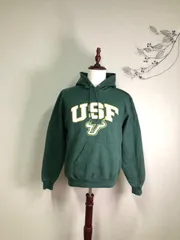 champion メンズ パーカー グリーン M 【c0051】