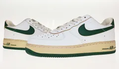ナイキ NIKE WMNS AIR FORCE 1 07 LV8 SESAME-PEARL WHITE 28cm DZ4764-133 ウィメンズ エア フォース 1 07 レベル8 ゴージ グリーン 【ブランド古着ベクトル】【中古】▲■ 250615