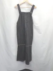 ◇ ⊂◎ 未使用● RETRO GIRLレトロガール デニム ロング丈 マーメイド スカート サイズF ブラック系 レディース E  【1505130009392】