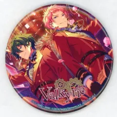 【中古】バッジ・ピンズ Valkyrie ジャケット柄丸型缶バッジ 「CD あんさんぶるスターズ!アルバムシリーズ Valkyrie」 アニメイト購入特典