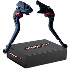 新品 【ビレットレバー】レバーセット 黒/赤 R-Type KLE250 アローネ ZZ-R250 エストレア バリオス バリオス2 EX-4 KLE400 ZRX400 ZRXII ZXR400 ZXR400R ZZ-R400 ZZR400 ザンザス ゼファ