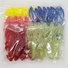 【在庫セール】5色4個づつ 合計 ワーム 風 20個 クロー デビル セット ザ