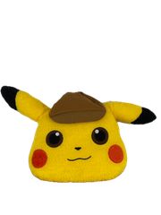 [포켓 몬스터] 명탐정 피카츄 엄청난 페이스쿠션 PIKACHU 직경 31cm