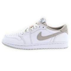NIKE (ナイキ) WMNS AIR JORDAN 1 RETRO LOW OG ウィメンズ エアジョーダン ローカットスニーカー ホワイト US9/26cm CZ0775-100