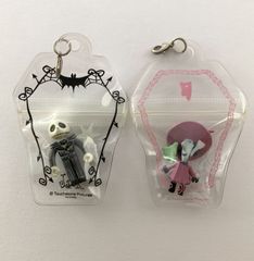 【まとめ売り】 ナイトメア・ビフォア・クリスマス ジャック ショック ポケットジッパーマスコット