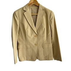 Burberry LONDON(バーバリーロンドン) ジャケット サイズ38 L レディース - ライトイエロー 長袖/春/夏