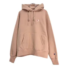 Champion チャンピオン REVERSE WEAVE リバースウィーブ スウェット パーカー サーモンピンク(メンズ MEDIUM)中古 古着 U5844