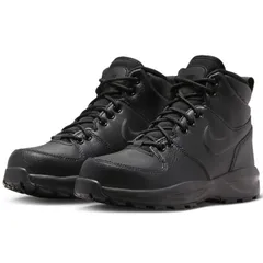 ナイキ NIKE レザーブーツ シューズ レディース ジュニア マノア LTR GS BQ5372 001カラー