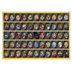 テンヨー(Tenyo) 【日本製】 1000ピース ステンドアート ジグソーパズル ディズニー カード・ワールド (51.2x73.7cm) DS-1000-779 サービスカード付き