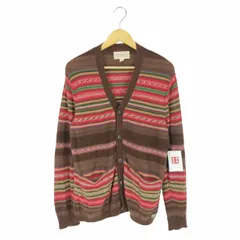デニムアンドサプライ ラルフローレン DENIM & SUPPLY RALPH LAUREN ネイティブボーダー コットンリネン カーディガン メンズ import：M のサムネイル