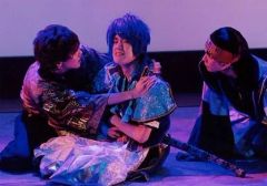 [중고]생사진(남성) BOYS AND MEN/집합(3명)/히라마츠 켄토/라이브 포토·가로형·전신·라이트 보라색/무대[RETURNER] 공연 회장 한정 판매 생 사진