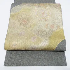 袋帯　スワトウ刺繍　金通し　蜀江紋　華紋　グリーン　着物　023a d 2025年最新】袋帯 スワトウ 刺繍の人気アイテム - メルカリ