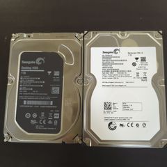 3.5インチHDD 1TB Seagate製 2台（健康状態：正常）