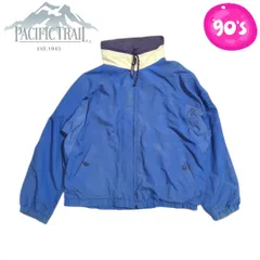 90s～ Vintage PACIFIC TRAIL ブルー コットン マウンテンパーカー パシフィックトレイル ブルゾン ジャケット