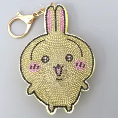 【中古】キーホルダー うさぎ ラインストーンキーホルダー2 「ちいかわ なんかちいさくてかわいいやつ」