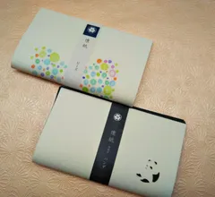 懐紙  辻徳　ビーズ　パンダ　2個セット