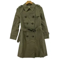 UNITED ARROWS ユナイテッドアローズ   ベルト付きトレンチコート size36/カーキ系