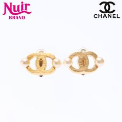 CHANEL シャネル イヤリング 02A 2002 ココマーク パール