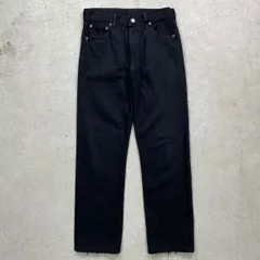 90年代 USA製 Levi's リーバイス 501-0165 ブラック デニムパンツ ストレート メンズW30 