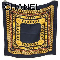 【正規品】CHANEL シャネル シルクスカーフ