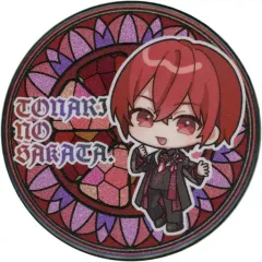 【中古】バッジ・ピンズ となりの坂田。(SD/ステンドグラス) 缶バッジ(ホロ) 「浦島坂田船 SUMMER TOUR 2023 Plusss」 缶バッジくじ景品