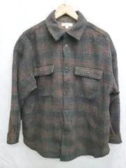 ◇ ⊇ niko and … ニコアンド チェック 長袖 ジャケット サイズM ブラック マルチ レディース P  【1409090040641】