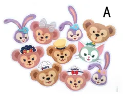 ダッフィー　ダッフィーフレンズ ぬいば　4体セット ダッフィーフレンズ マスコット 9個セット ダッフィーフレンズ