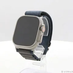 〔中古品〕 Apple Watch Ultra 2 GPS + Cellular 49mm チタニウムケース ブルーアルパインループ【198】