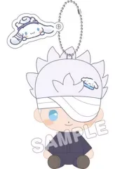 【中古】ぬいぐるみマスコット・ぬいぐるみバッジ 五条悟×シナモロール ぬいぐるみマスコット 「劇場版 呪術廻戦 0×サンリオキャラクターズ」