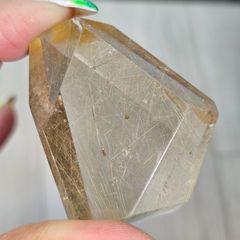 太陽放射 タイチンルチルクォーツ フリーフォーム ゴールドルチル