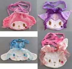 【中古】バッグ 全4種セット 「サンリオキャラクターズ ぬいぐるみポシェット」