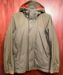 ▲訳あり商品▲ Columbia TITANIUM ナイロンマウンテンジャケット カーキ XSサイズ