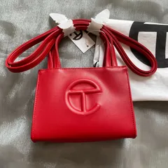 【TELFAR】 海外限定！ロゴレザーショルダーバッグ★国内発 海外 Telfar(テルファー) ショルダーバッグ・ポシェット