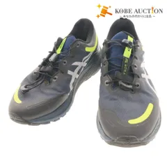 ■ asics アシックス ローカットスニーカー ランニングシューズ 1011B309 靴 GEL-KAYANO ゲルカヤノ 28 AWL メンズ 25.5cm ネイビー系