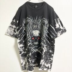 スカルクロスビッグTシャツ 平成 Y2K お兄系 V系 rock grunge - メルカリ