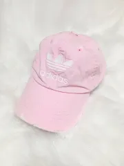 ADIDAS Adidas(アディダス) ピンク ボールキャップ