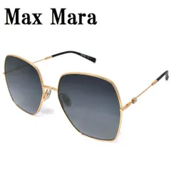 マックスマーラ Max Mara GLEAM II 59 001 9O サングラス アジアンフィット UVカット 紫外線カット レディース グレー ゴールドのサムネイル