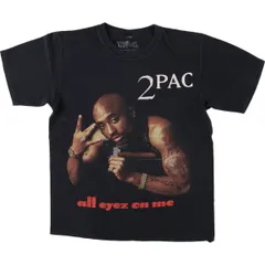古着 2pac トゥーパック ラップTシャツ ラップT メンズM相当/eaa542716