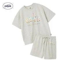 【新品】GRY キノピオ Fサイズ【スーパーマリオ】【レディース】キノピオ＆ヨッシー裏毛プルオーバー&ショートパンツセット ジェラピケ 部屋着
