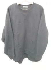 ◇ ⊇ FREAK'S STORE フリークスストア ゆったり 長袖 トレーナー スウェット サイズF ブラック系 レディース メンズ E  【1507100012944】