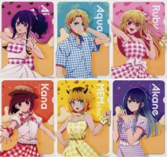 【中古】クリアファイル 全6種セット オリジナルA4クリアファイル 「【推しの子】×セブンイレブン」 対象アイス購入特典