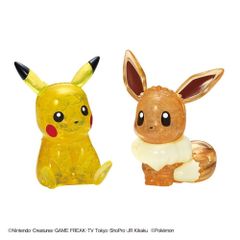 【新品・2営業日で発送】ビバリー クリスタルパズル ピカチュウ＆イーブイ