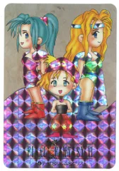 希少品 美品 ファイナルファンタジー6 FF6 (ティナ＆リルム＆セリス) 希少品 美品 ファイナルファンタジー6 FF6 (ティナ＆リルム