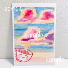 コーヒー オリジナル イラスト ポストカード【No.4】